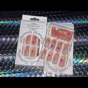 🌸Flower Power Multicolored & Nude Press On Nails 🌸